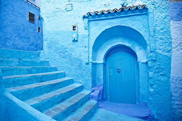 Chefchaouen's Blue Streets